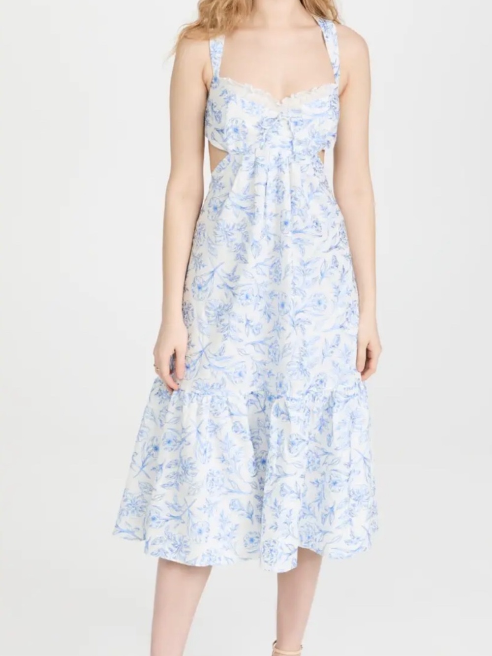 For Love & Lemons Maisie Floral Dress